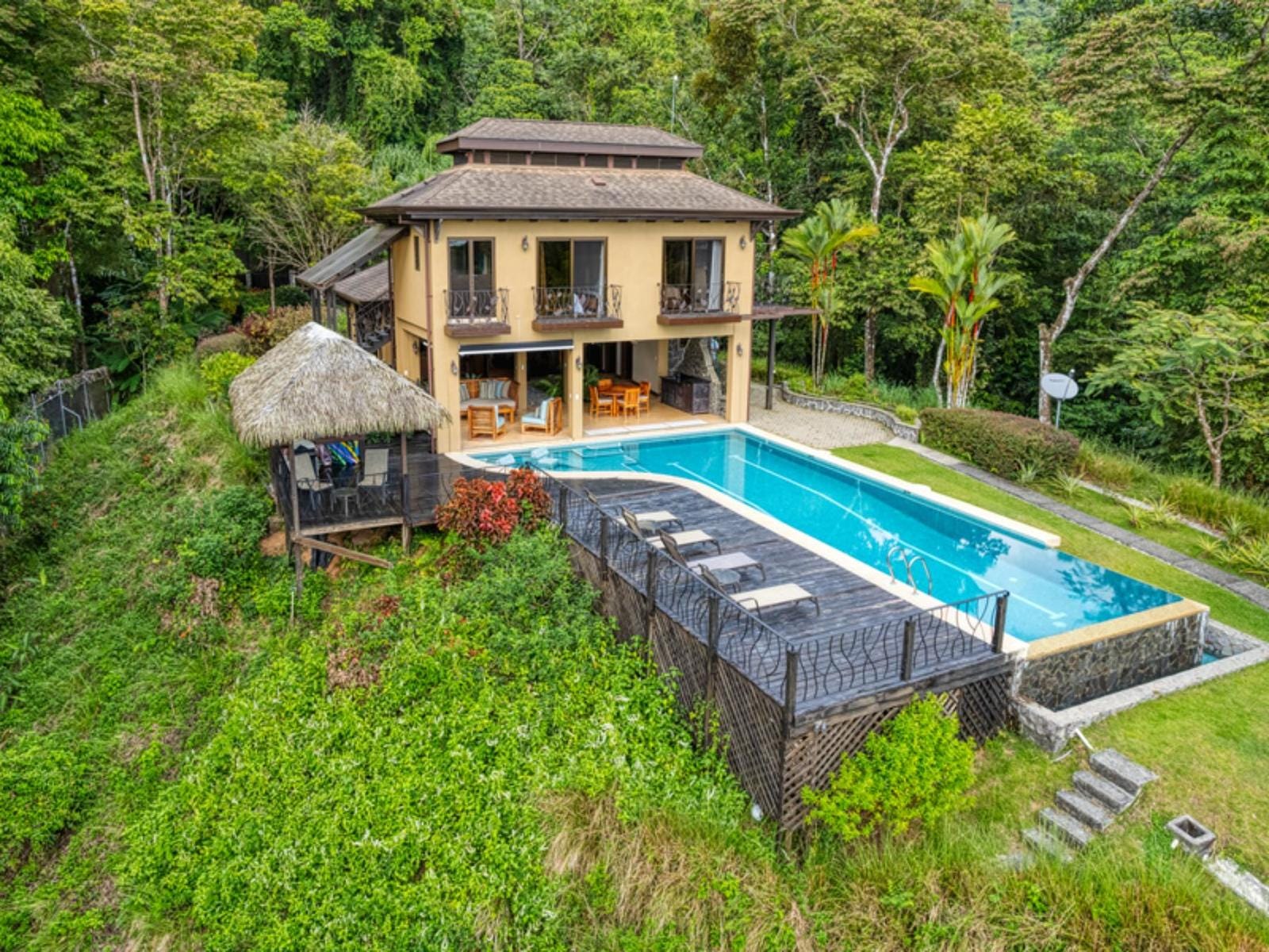 Luxury Ocean View House, Dominical, Bahia Ballena, Osa, Puntarenas, Costa Rica 60504