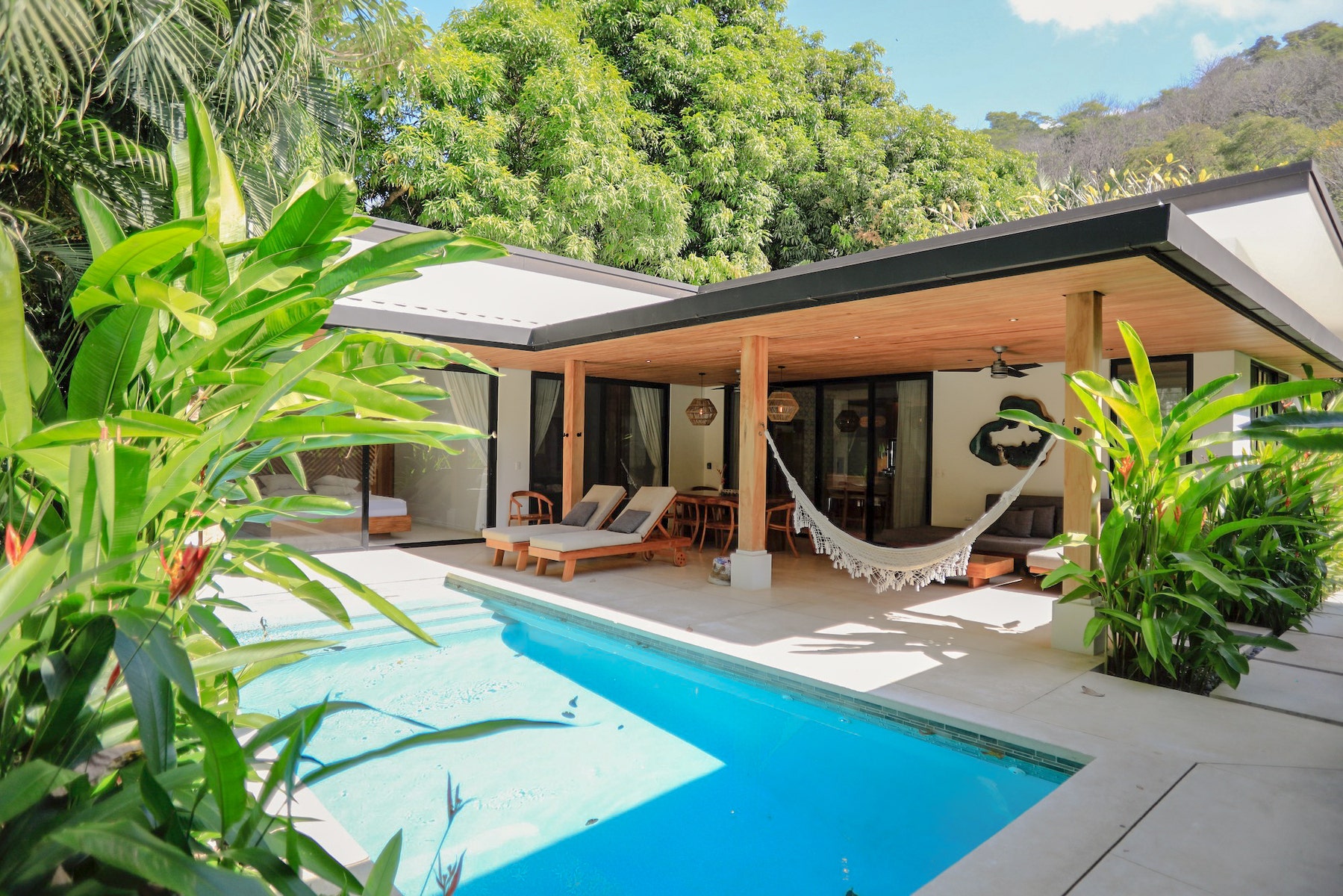 Tropical Modern Home Steps to the Surf, Santa Teresa, Cobano, Puntarenas, Puntarenas, Costa Rica 60111