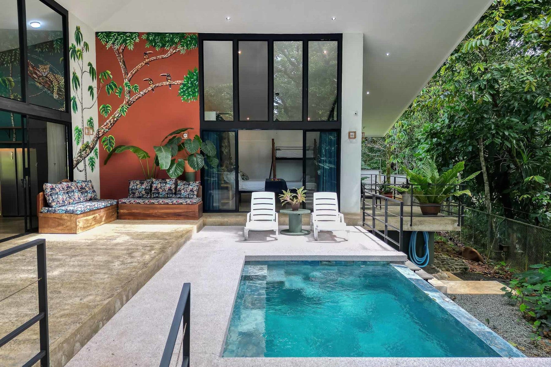 Rainforest Villa with Pool and Creek, Quepos, Manuel Antonio, Villa Nueva, Puntarenas, Costa Rica