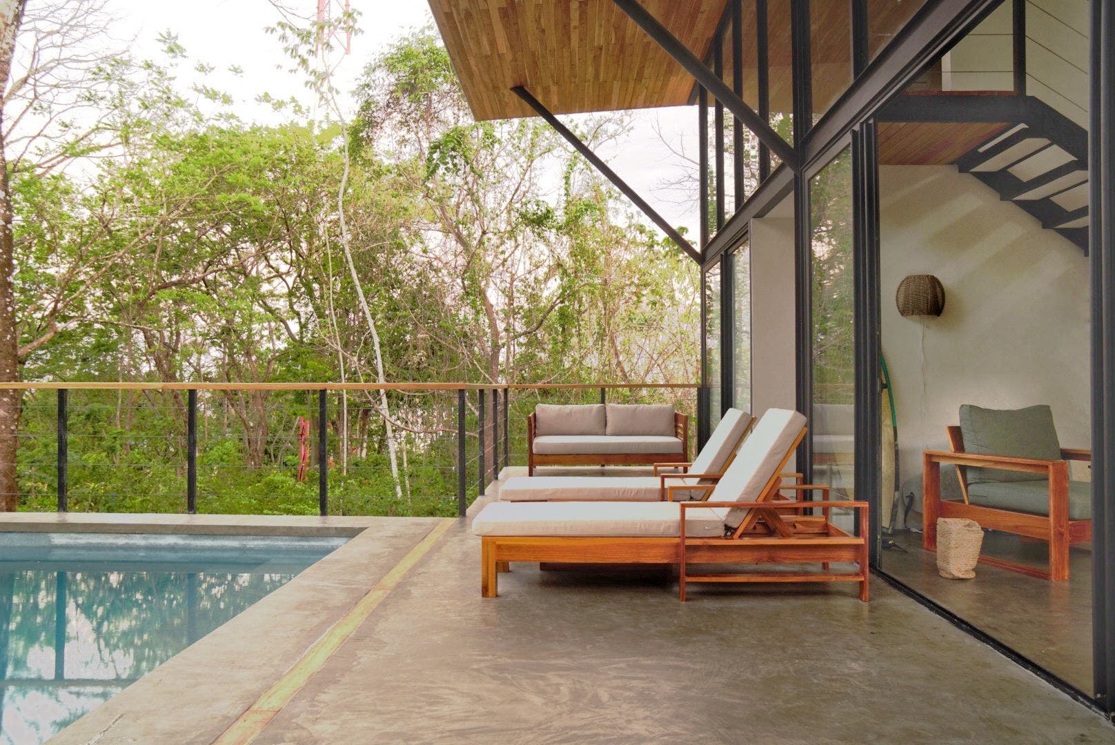 Modern Hilltop Home with Pool — photo 16 of 19