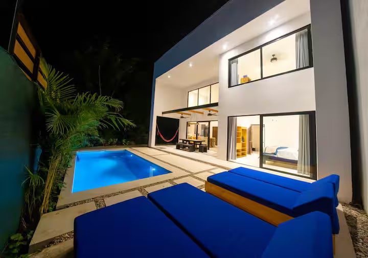 Modern Two Bedroom Home with Pool and Internal Garden, Playa Hermosa, Santa Teresa, Cobano, Puntarenas, Puntarenas, Costa Rica 60111