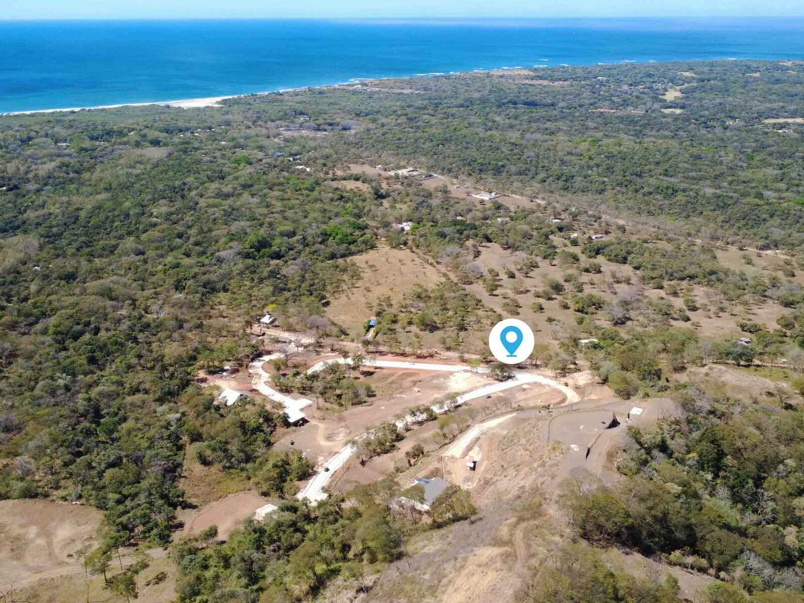 Recently Developed Land, Pochote Hills, Playa Avellanas, Tamarindo, Santa Cruz, Guanacaste, Costa Rica, Playa Avellanas