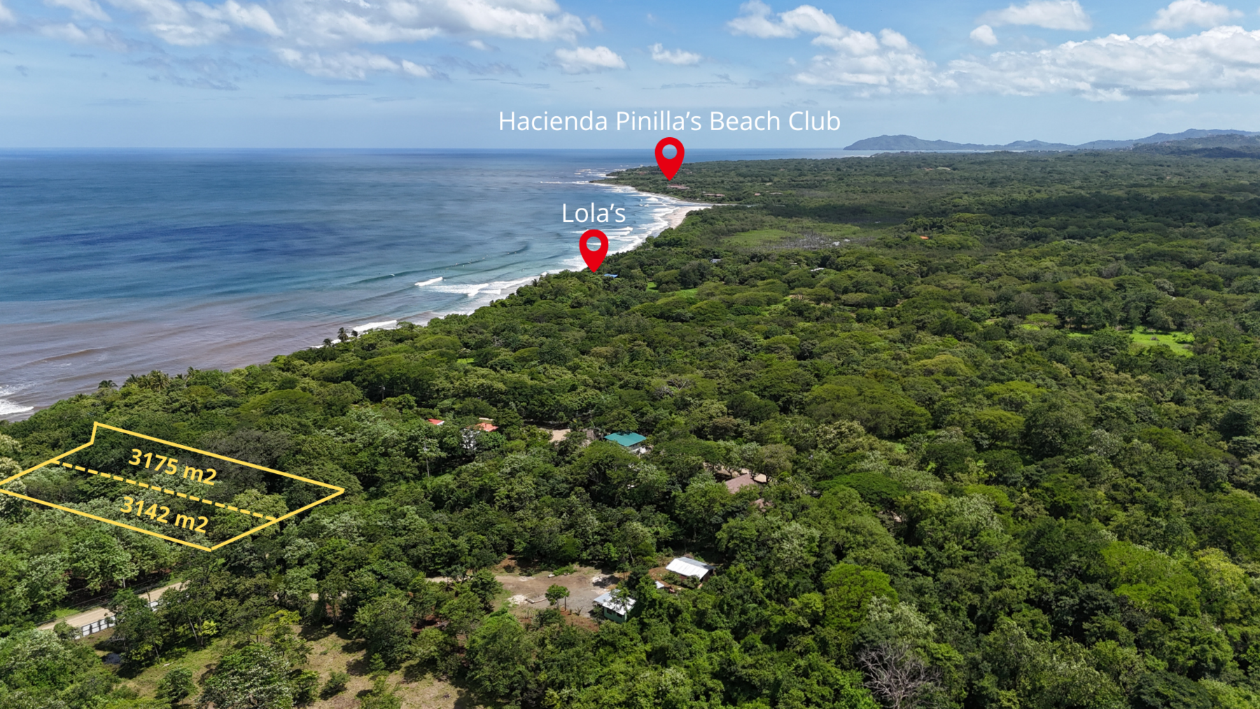 Beachfront Lots in Playa Avellanas — photo 2 of 11