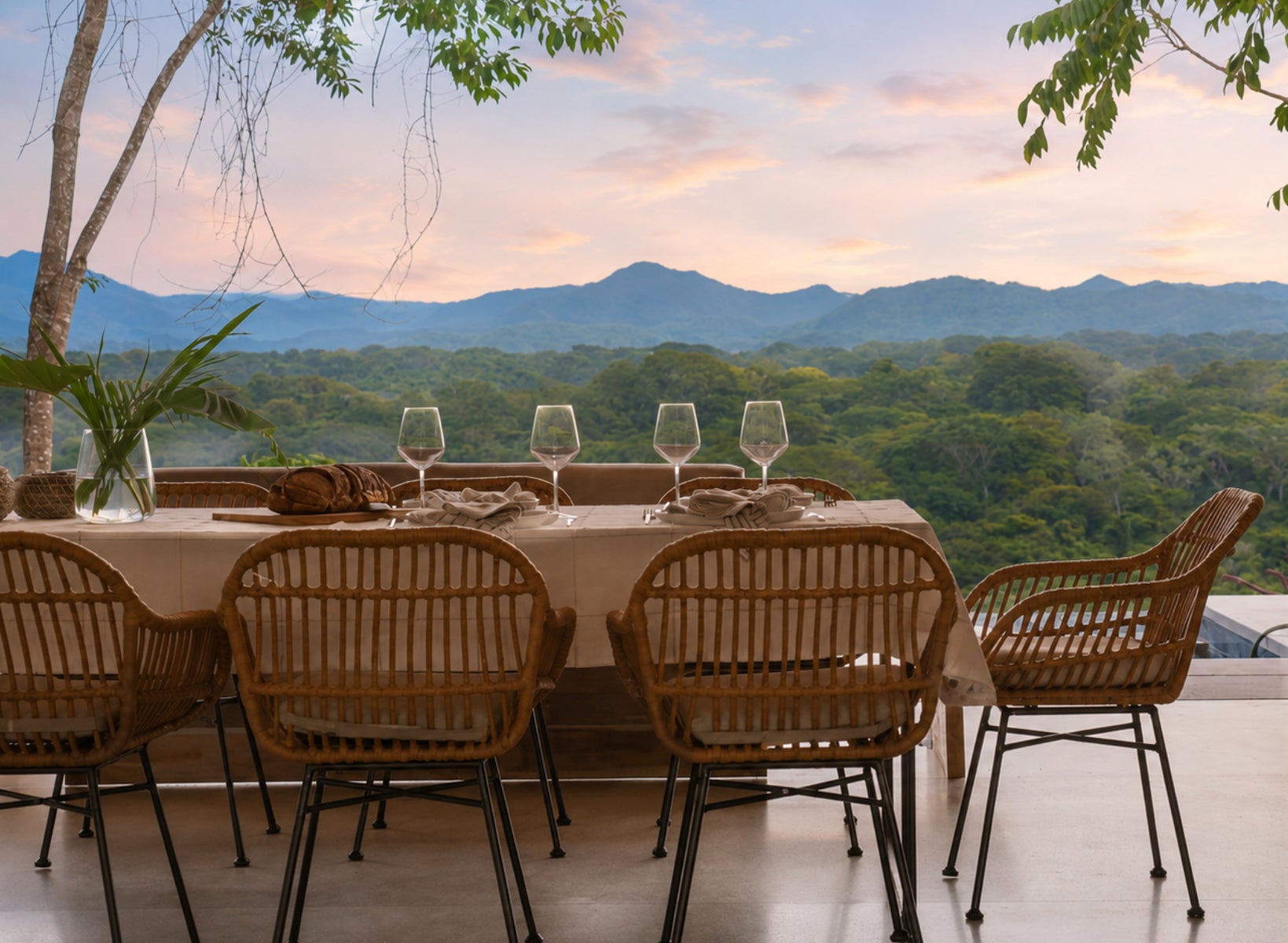 Tropical Modern Home with Expansive Valley Views — photo 10 of 19