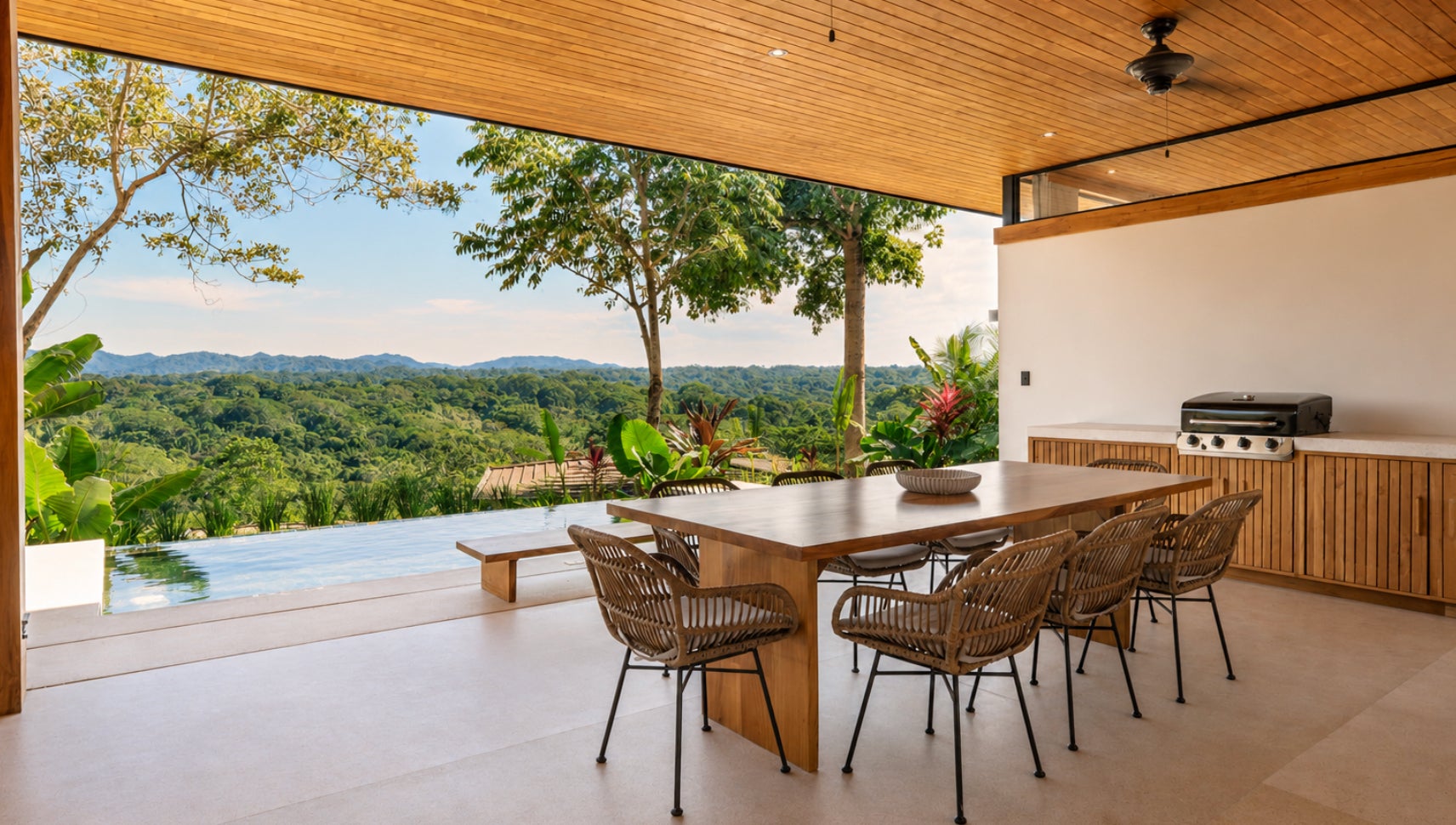 Tropical Modern Home with Expansive Valley Views — photo 6 of 19