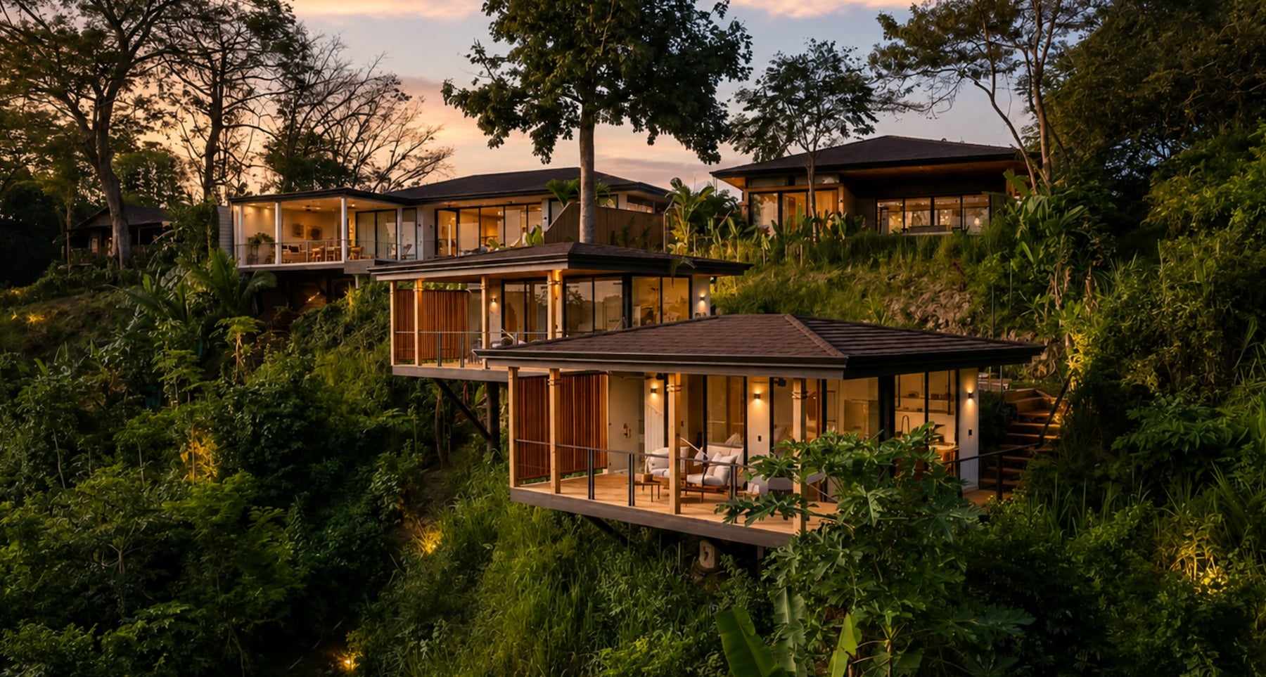 Tropical Modern Home with Expansive Valley Views — photo 11 of 19