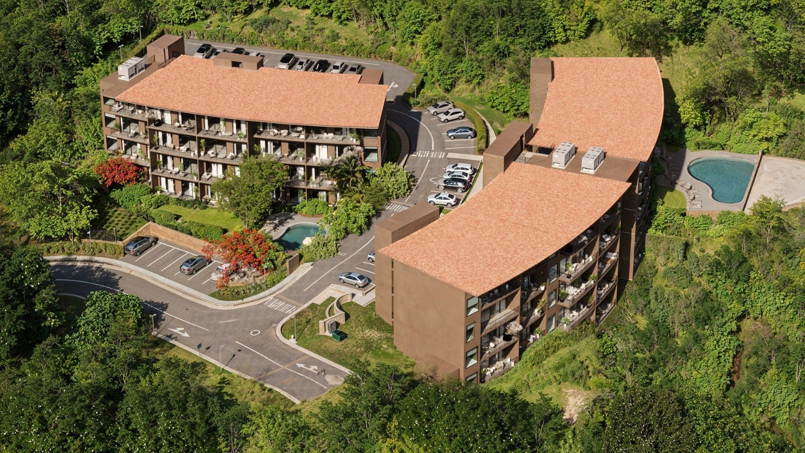 Brand New Three Bedroom Unit West Facing Ocean View Condo Azul Paraiso, Ocotal, #B201 — photo 2 of 10