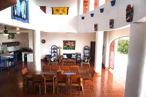 Matapalo Estate home with sunset ocean views and a waterfall — photo 3 of 19