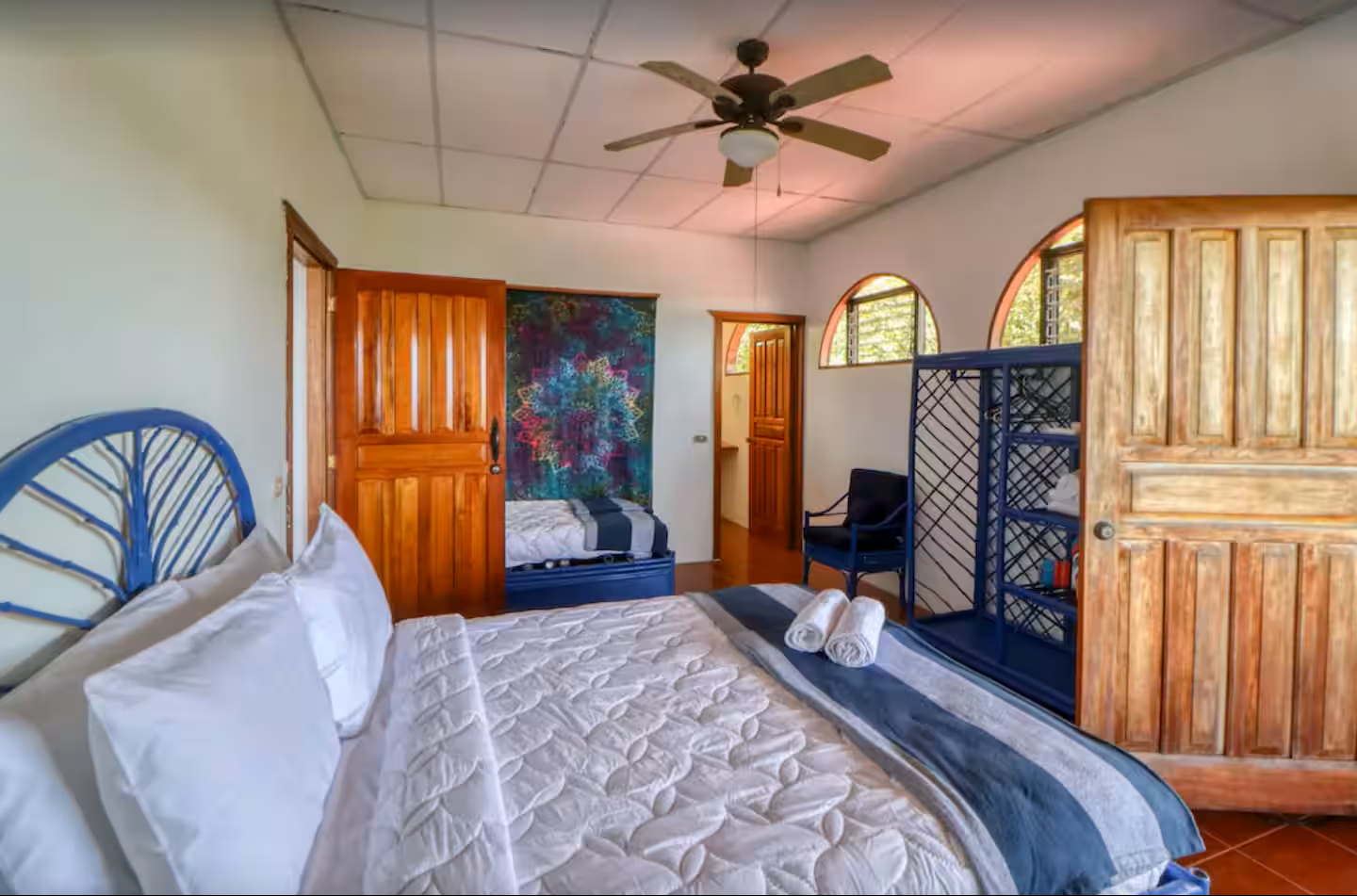 Matapalo Estate home with sunset ocean views and a waterfall — photo 11 of 19