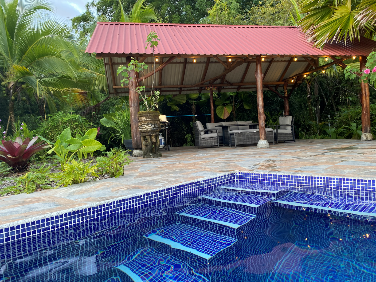 Matapalo Estate home with sunset ocean views and a waterfall, Matapalo, Matapalo, Manuel Antonio, Savegre, Puntarenas, Costa Rica 60602