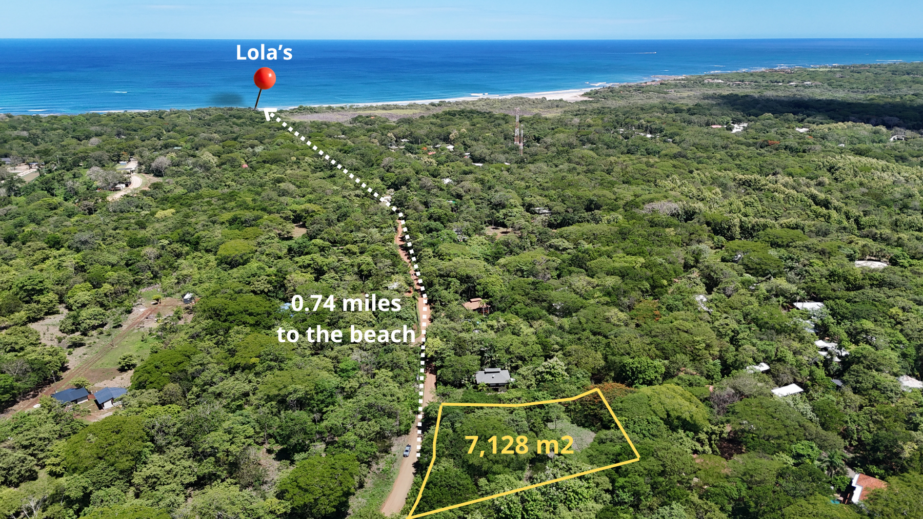 Property photo for Acreage Estate Lot, Playa Avellanas, Playa Avellanas, Tamarindo, Tamarindo, Santa Cruz, Guanacaste, Costa Rica
