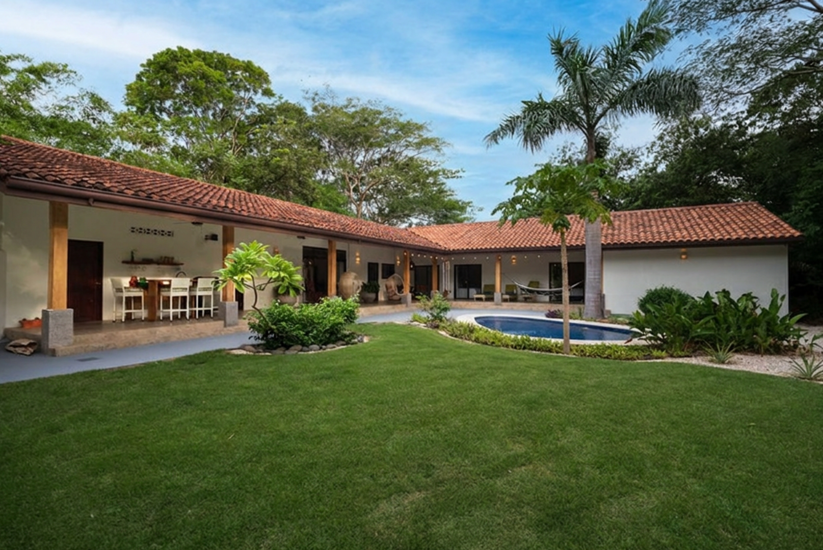 Property photo for Colonial Luxury Home, Reserva De Golf, Hacienda Pinilla, Tamarindo, Santa Cruz, Guanacaste, Costa Rica