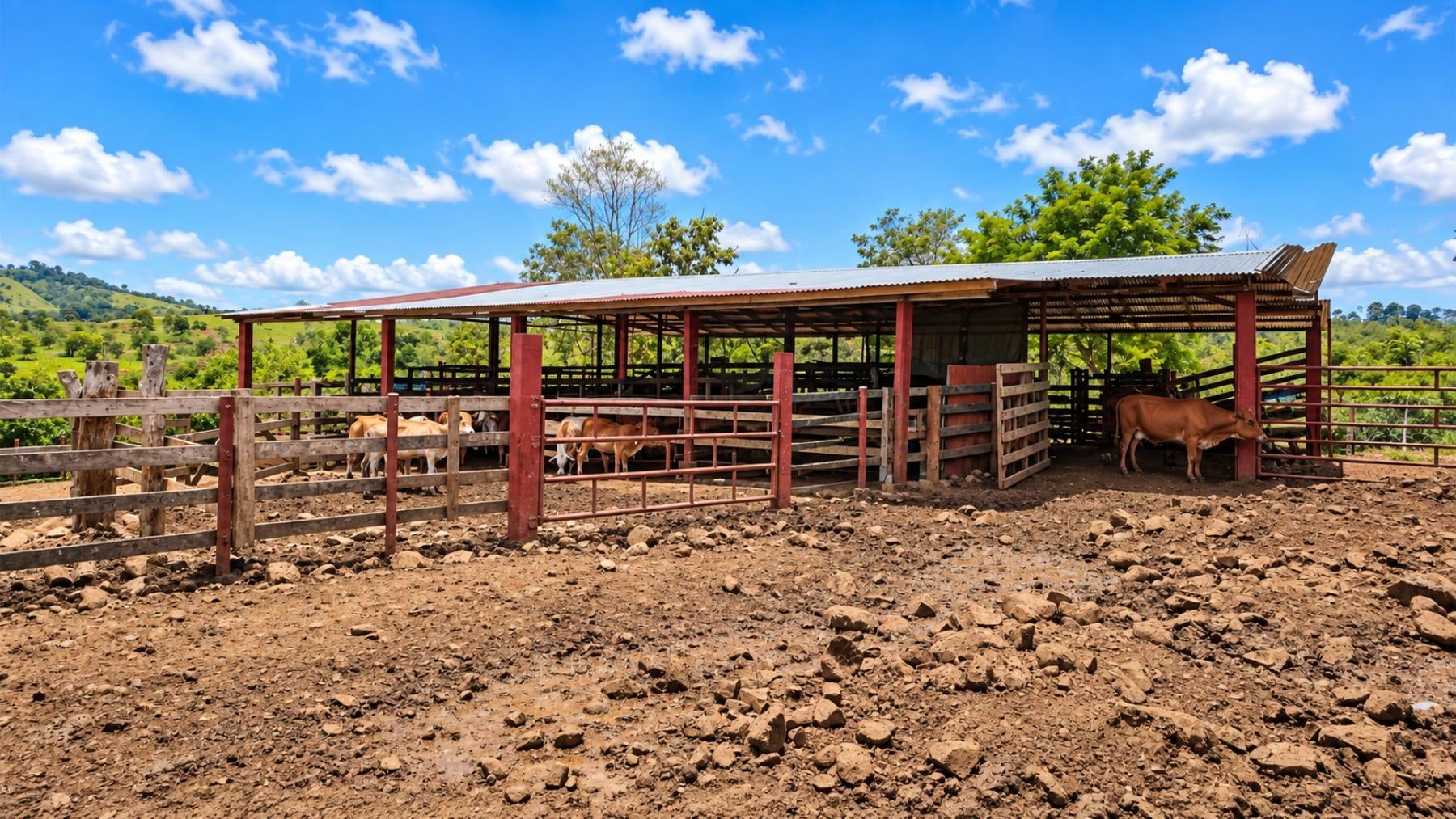Large Scale Cattle Ranch, San Isidro del General, San Isidro del General, Perez Zeledon, Pejibaye, Perez Zeledon, San Jose, Costa Rica 11907