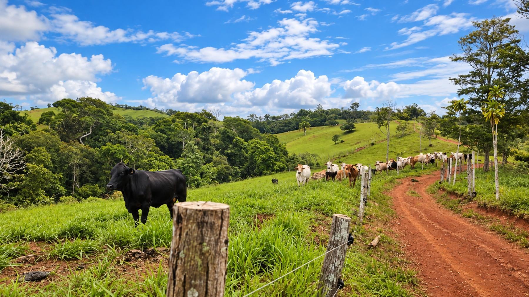 Large Scale Cattle Ranch, San Isidro del General, San Isidro del General, Perez Zeledon, Pejibaye, Perez Zeledon, San Jose, Costa Rica 11907