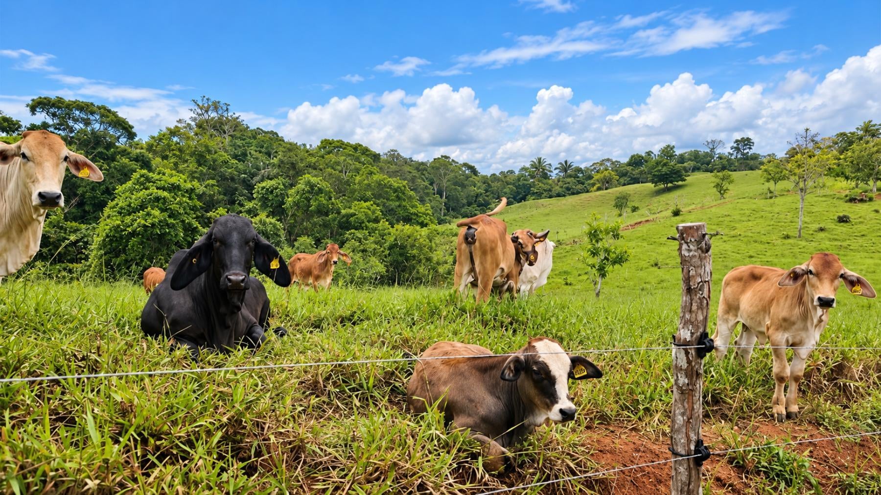 Large Scale Cattle Ranch, San Isidro del General, San Isidro del General, Perez Zeledon, Pejibaye, Perez Zeledon, San Jose, Costa Rica 11907