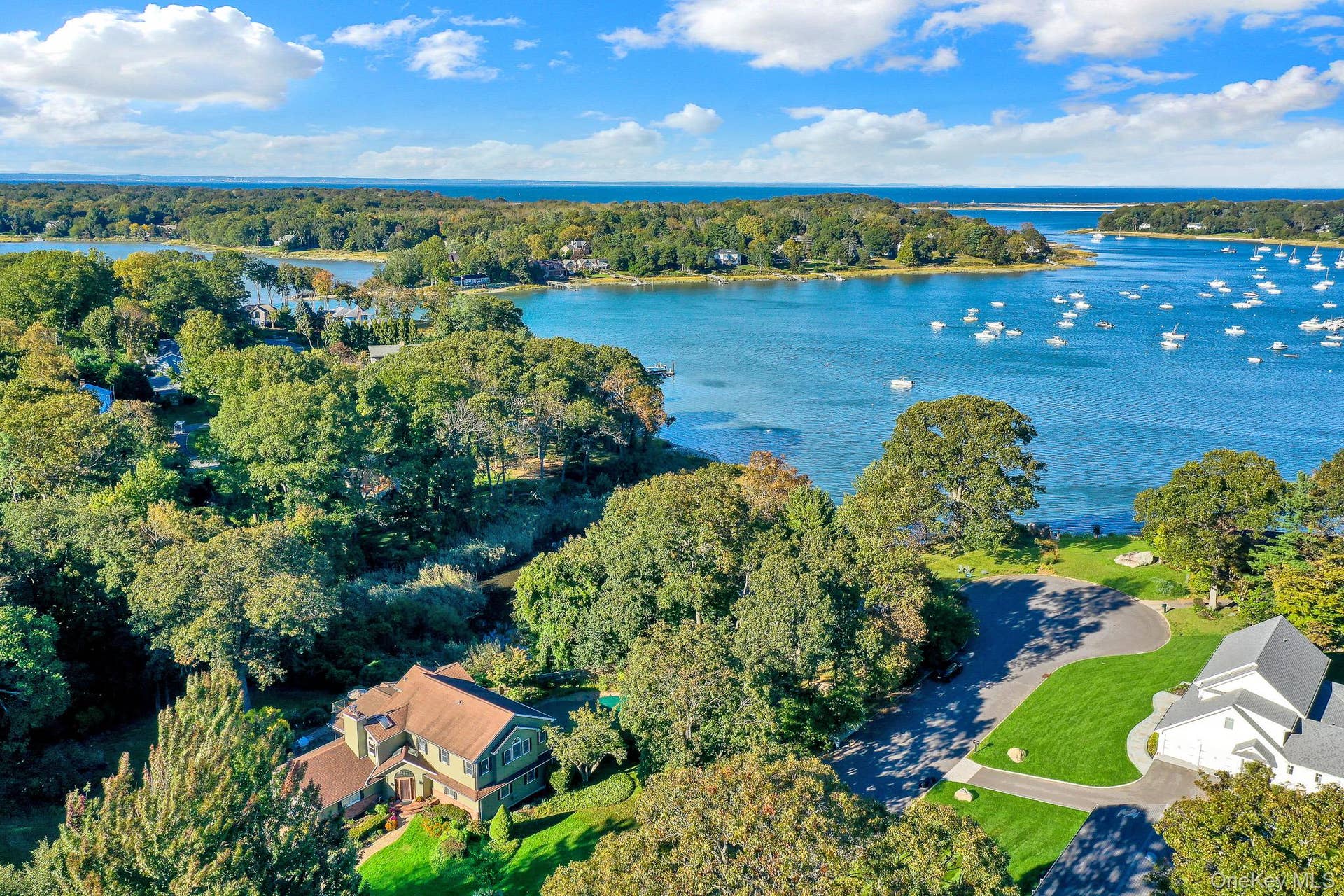 9 Shipyard Lane, Setauket, NY 11733 Aerial View