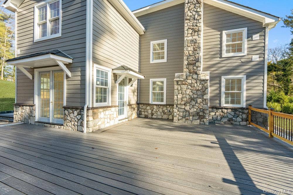 89 Mill River Road, Upper Brookville, NY 11771 View of wooden deck
