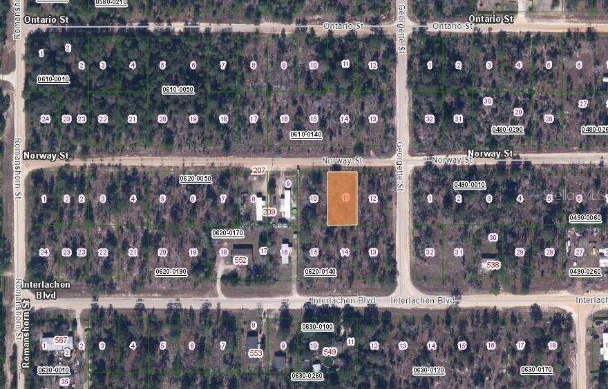 Property photo for 203 NORWAY STREET, Interlachen, FL