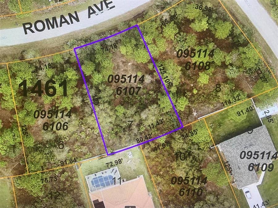 Property photo for LOT 7 ROMAN AVENUE, North Port, FL