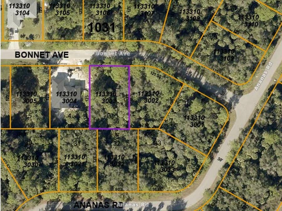Property photo for LOT 3 BONNET AVENUE, North Port, FL