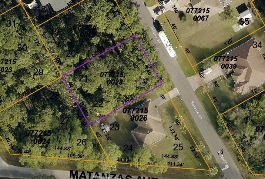 Property photo for LOT 21 & 22 SOLANA STREET, North Port, FL