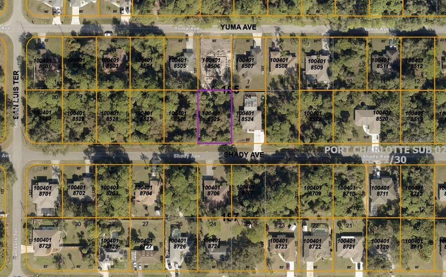 Property photo for 00 SHADY AVENUE, North Port, FL