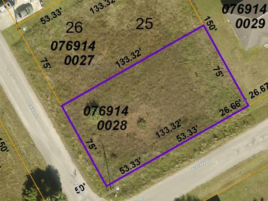 Property photo for LOTS 26 AND 1/2OF LOT GRANADA LOTS 25 & 26AND 1/2OF LOT 24 PAR#2 DRIVE, North Port, FL