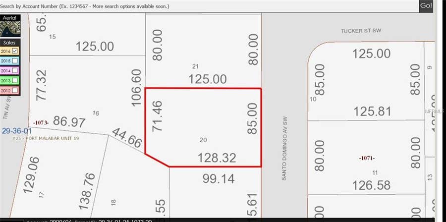 Property photo for 484 SANTO DOMINGO AVENUE SW, Palm Bay, FL