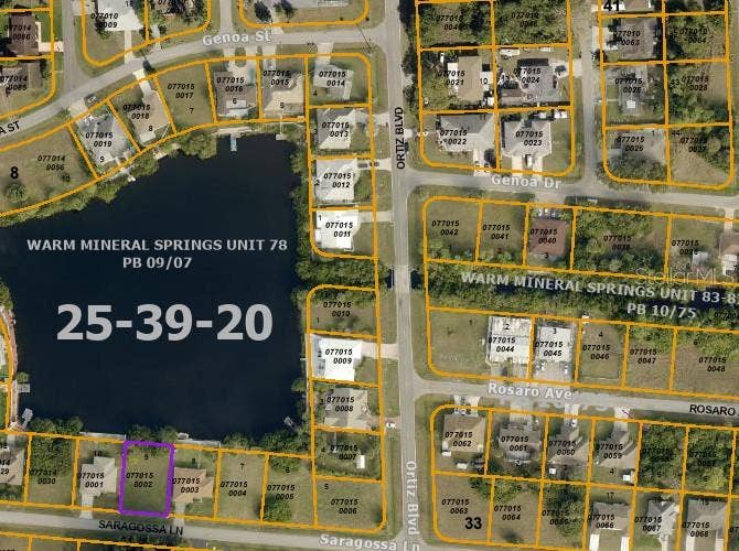 Property photo for SARAGOSSA LANE, North Port, FL