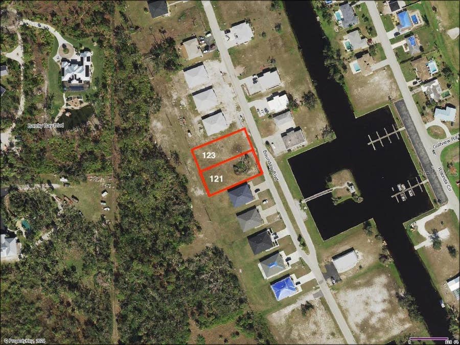 Property photo for 121 & 123 BOUNDARY BOULEVARD, Rotonda West, FL