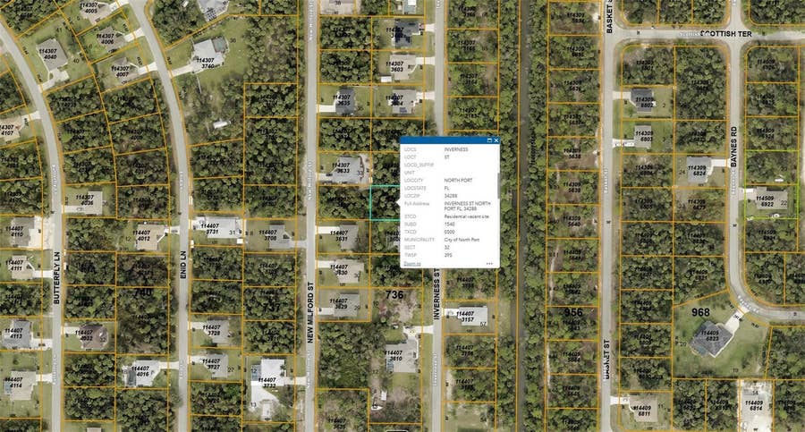 Property photo for INVERNESS STREET, North Port, FL