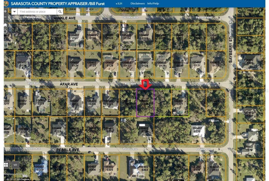 Property photo for AFAR AVENUE, North Port, FL