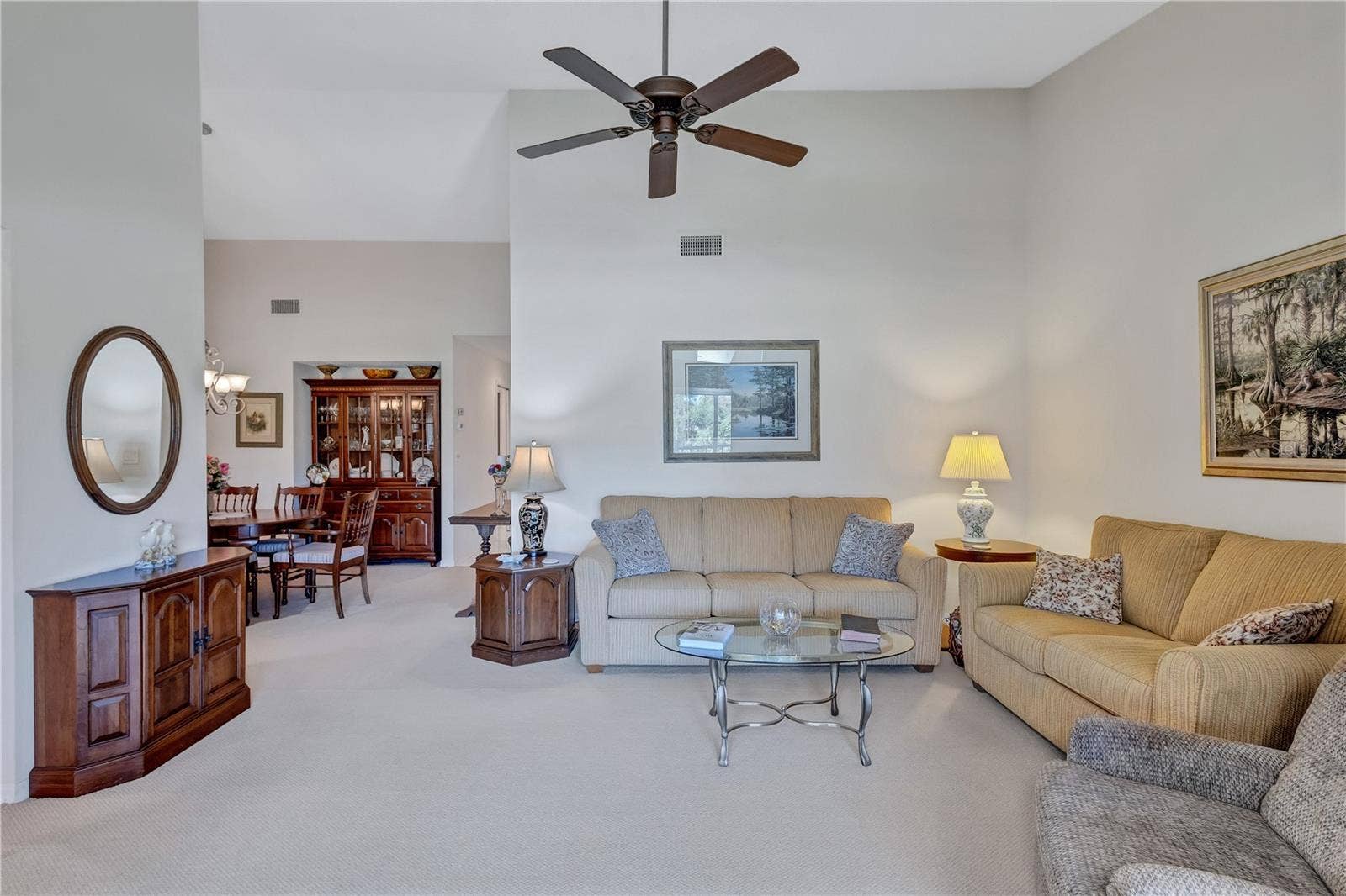 6713 STONE RIVER ROAD, #205, Bradenton, FL 34203 Living Room