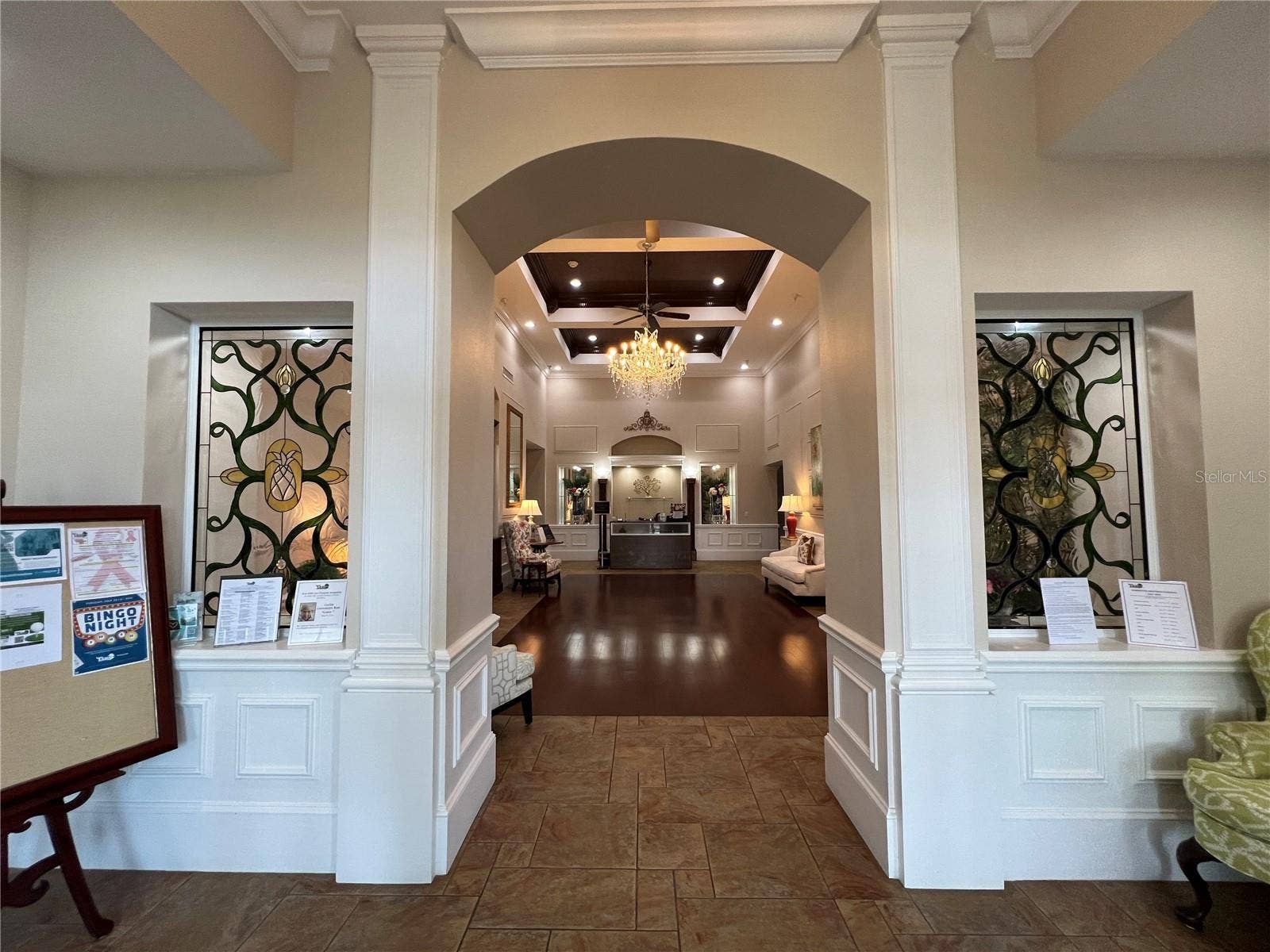 6713 STONE RIVER ROAD, #205, Bradenton, FL 34203 Entry to TG&CC