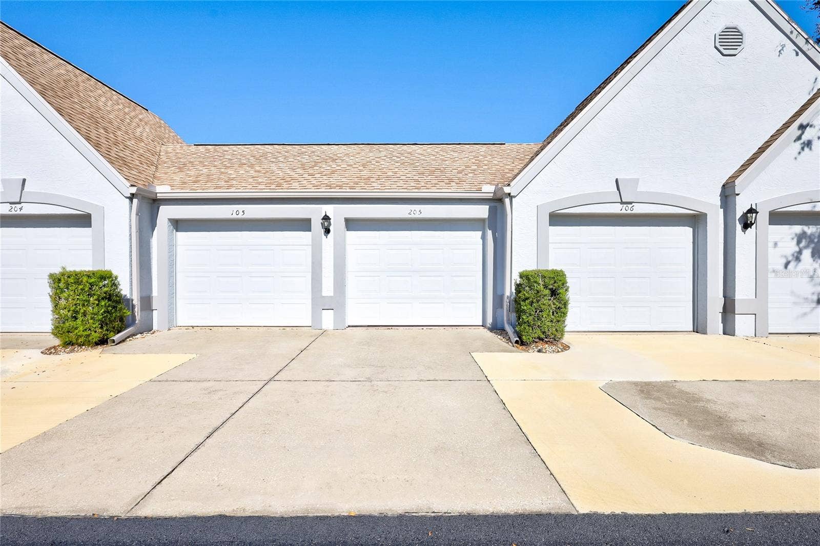 6713 STONE RIVER ROAD, #205, Bradenton, FL 34203 Garage Exterior