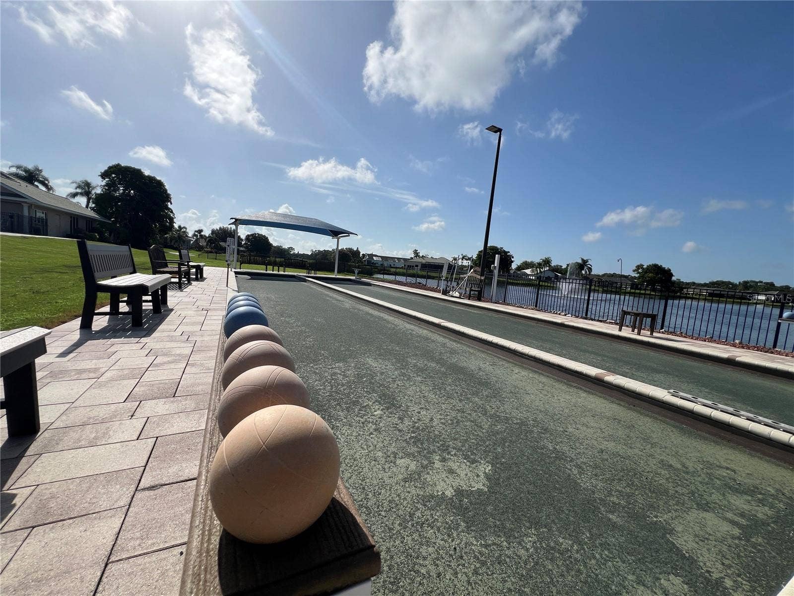 6713 STONE RIVER ROAD, #205, Bradenton, FL 34203 Shuffleboard