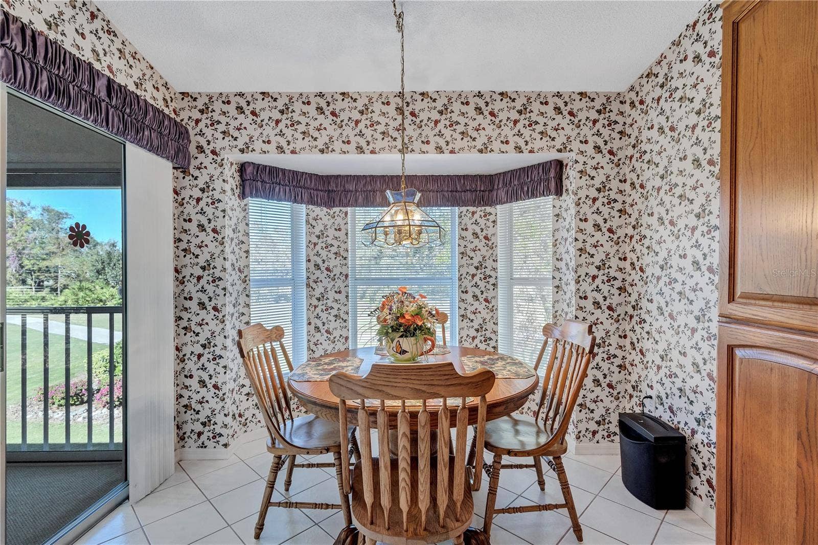 6713 STONE RIVER ROAD, #205, Bradenton, FL 34203 Breakfast Nook facing the Fairway