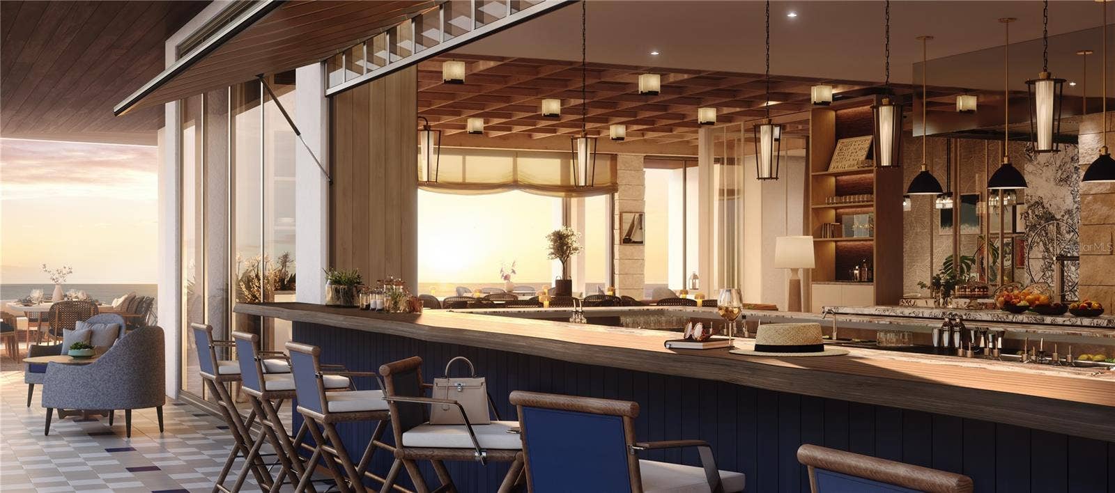 1000 BENJAMIN FRANKLIN DRIVE, #1108, Sarasota, FL 34236 Bistro Exterior Bar