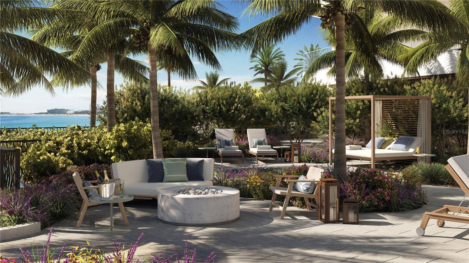 1000 BENJAMIN FRANKLIN DRIVE, #1108, Sarasota, FL 34236 Firepit Area