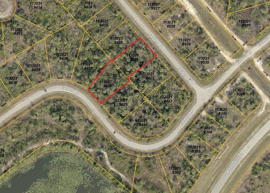 Property photo for 2333 FIELDERS (LOT 21 & 26) ROAD, North Port, FL