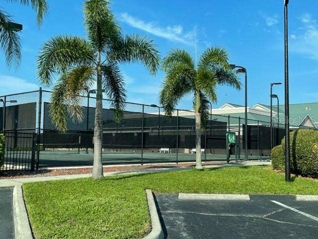 tennis courts
