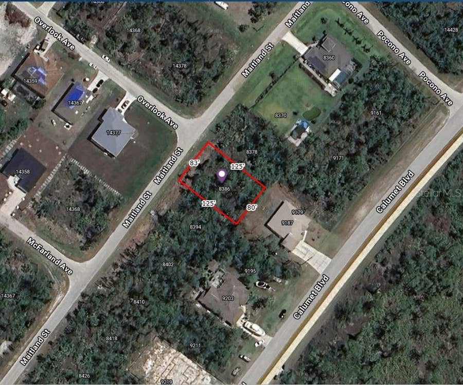 Property photo for 8386 MAITLAND STREET, Port Charlotte, FL