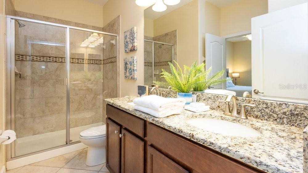 1450 ROLLING FAIRWAY DRIVE, Davenport, FL 33896 Guest Bath Lower Level