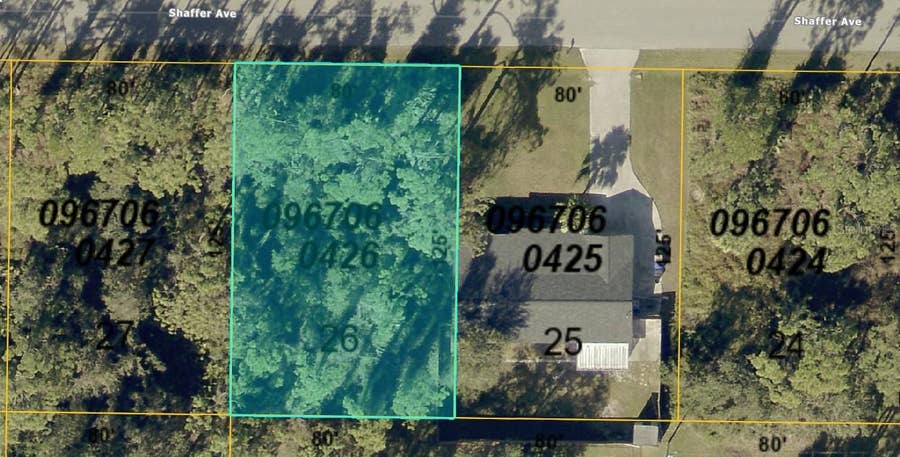 Property photo for 0967060426 SHAFFER AVENUE, North Port, FL