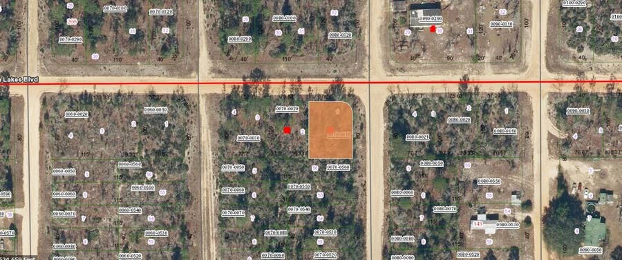 Property photo for 05-10-24-9045-0070-0010 TWIN LAKES BOULEVARD, Interlachen, FL