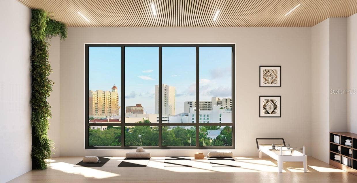 290 COCOANUT AVENUE, #604, Sarasota, FL 34236 Yoga Room