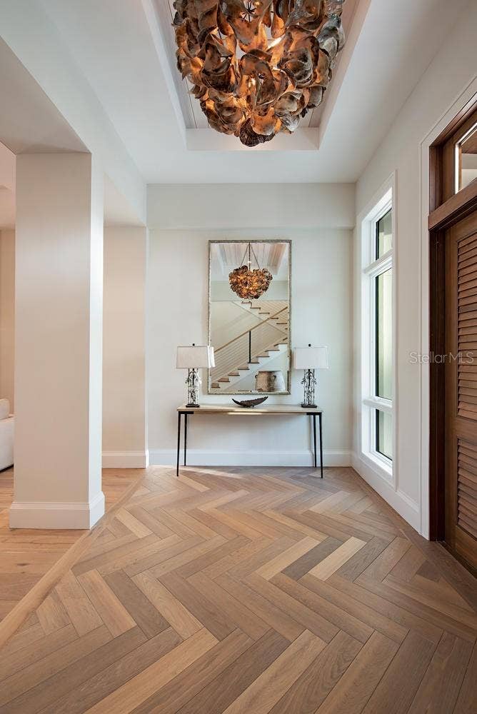 1290 HIDDEN HARBOR WAY, Sarasota, FL 34242 Similar floor plan - Foyer Visualization purposes only