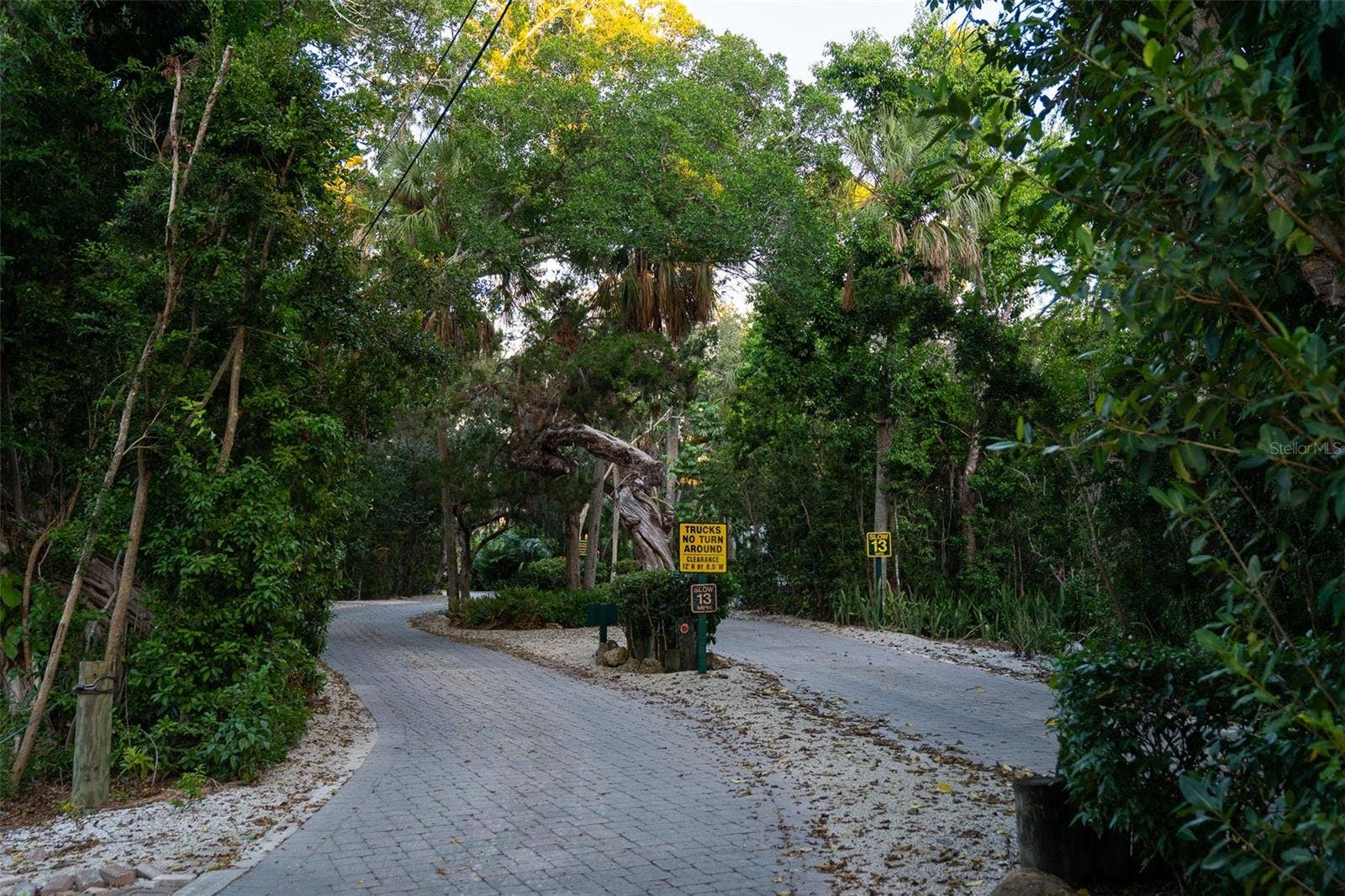 1290 HIDDEN HARBOR WAY, Sarasota, FL 34242 Lush Canopy Roads throughout neighborhood
