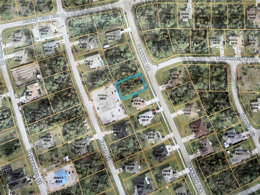 Property photo for JEANNIN DRIVE, North Port, FL