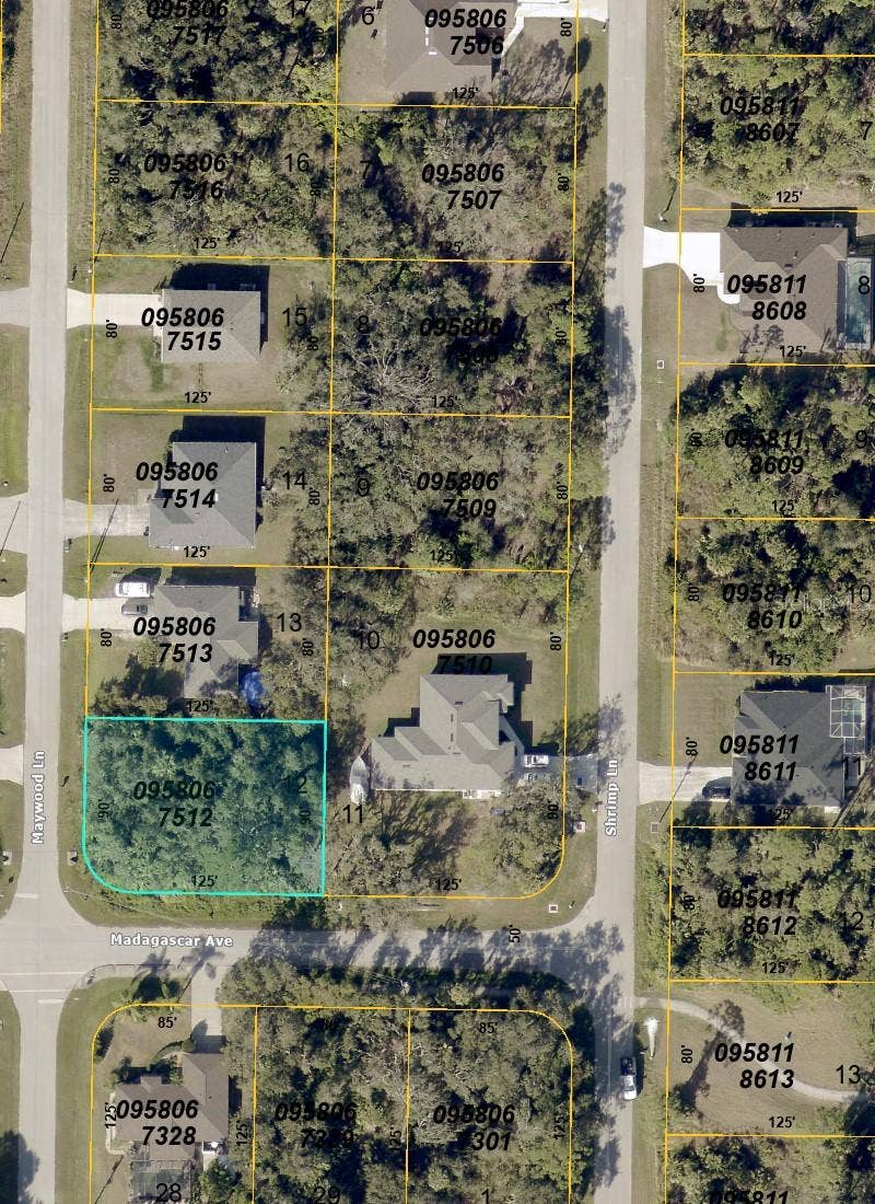 Property photo for MAYWOOD LANE, North Port, FL